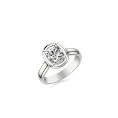 Cushion Cut Heirloom Engagement Ring Setting