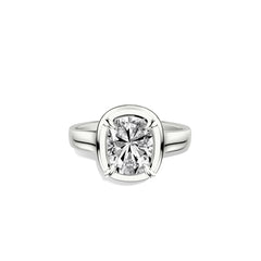 Cushion Cut Heirloom Engagement Ring Setting