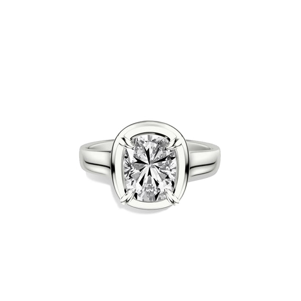 Cushion Cut Heirloom Engagement Ring Setting
