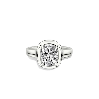 Cushion Cut Heirloom Engagement Ring Setting - Private Label product