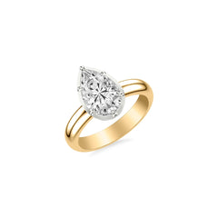 Pear Shape Heirloom Engagement Ring Setting