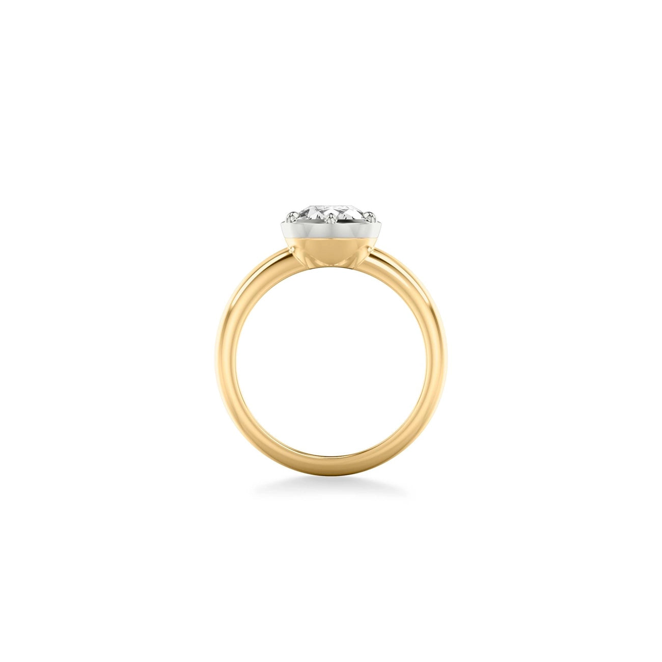 Pear Shape Heirloom Engagement Ring Setting