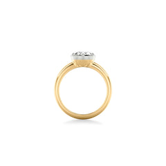Pear Shape Heirloom Engagement Ring Setting