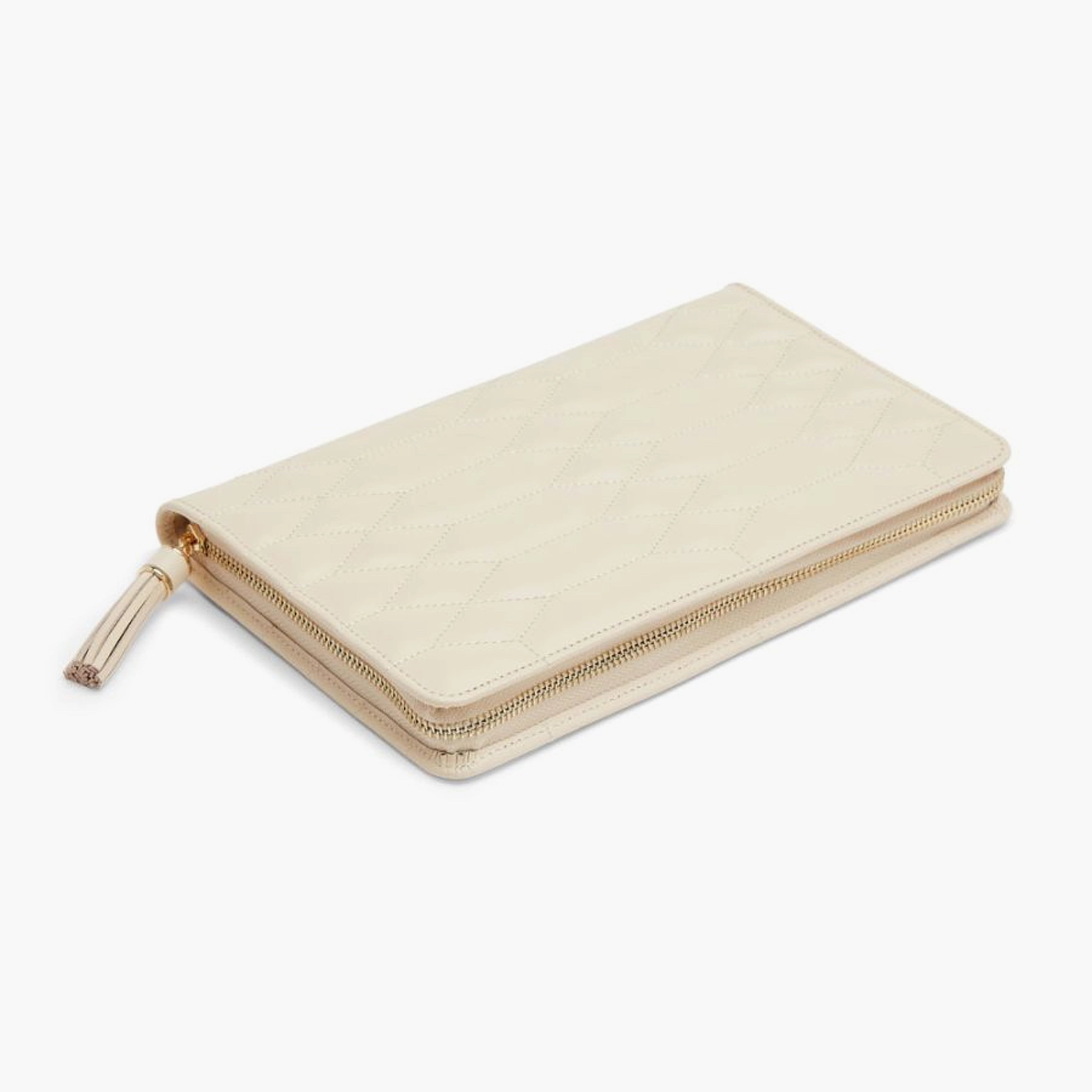 Wolf Caroline Large Jewelry Portfolio in Ivory