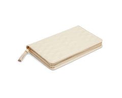 Wolf Caroline Large Jewelry Portfolio in Ivory Leather