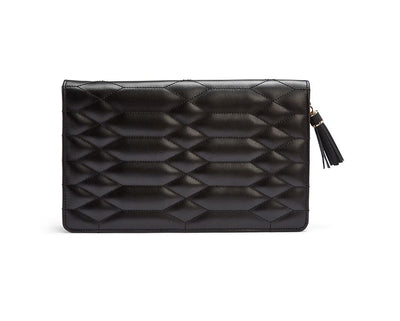 Wolf Caroline Large Jewelry Portfolio in Black Leather - Wolf product