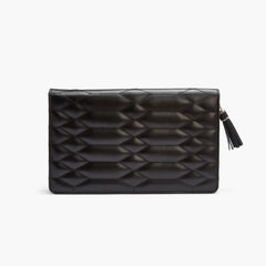 Wolf Caroline Large Jewelry Portfolio in Black