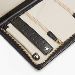 Wolf Caroline Large Jewelry Portfolio in Black