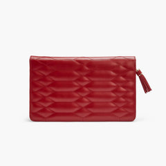 Wolf Caroline Large Jewelry Portfolio in Red