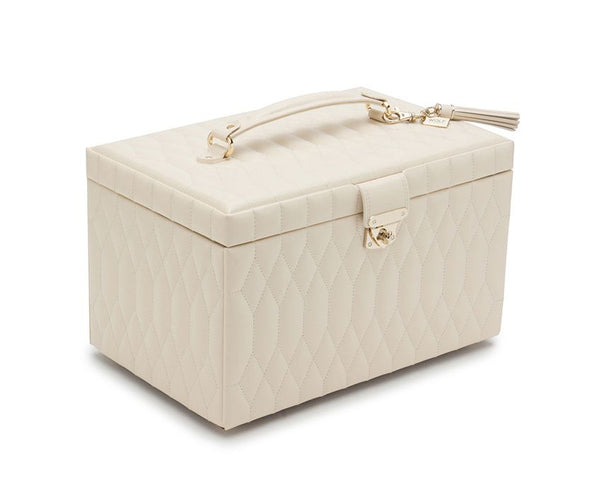 Wolf Caroline Ivory Large Jewelry Case