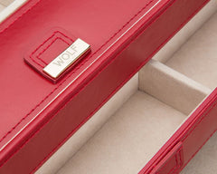 Wolf Caroline Red Large Jewelry Case