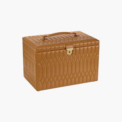 WOLF Lauren Extra Large Jewelry Box in Caramel - WOLF 1834 product