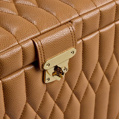 WOLF Lauren Extra Large Jewelry Box in Caramel