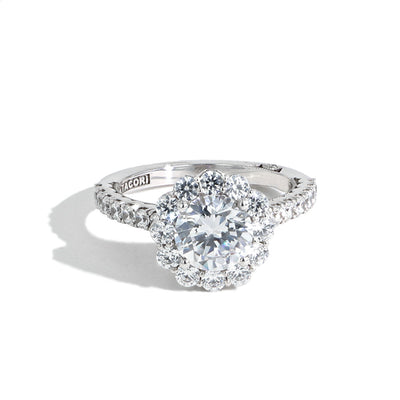 Tacori Full Bloom Round Halo Engagement Ring Setting - Tacori product