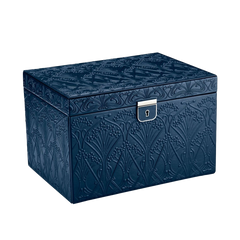 WOLF X LIBERTY All Over Ianthe Large Jewelry Box in Navy