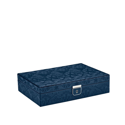WOLF X LIBERTY All Over Ianthe Medium Jewelry Box in Navy - WOLF product