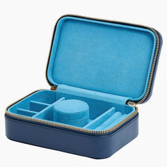 WOLF Sophia Travel Zip Case in Indigo