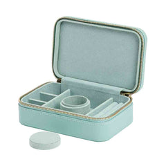 WOLF Sophia Travel Zip Case in Jade Green