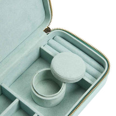 WOLF Sophia Travel Zip Case in Jade Green