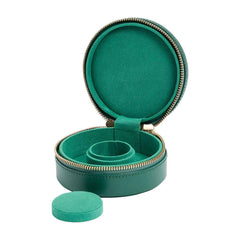 WOLF Sophia Mini Zip Case in Forest Green
