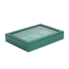 WOLF Sophia Window Jewelry Box in Forest