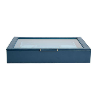 WOLF Sophia Window Jewelry Box in Indigo - Wolf product