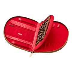 WOLF Savanna Leopard Print Jewelry Travel Portfolio