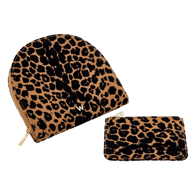 WOLF Savanna Leopard Print Jewelry Travel Portfolio - WOLF product