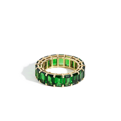 Tsavorite Eternity Ring