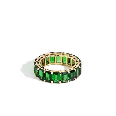 Tsavorite Eternity Ring - J.R.DUNN product