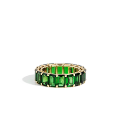 Tsavorite Eternity Ring