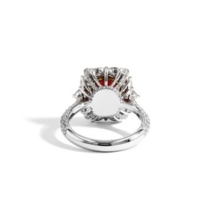 3 Carat Mozambique Ruby Ring