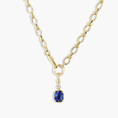 4.65 Carat Cushion Sri Lankan Sapphire Charm