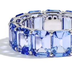 17 Carat Madagascar Blue Sapphire Eternity Band