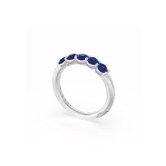 Tacori Founder's Collection 3/4 Blue Sapphire Wedding Band