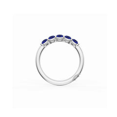 Tacori Founder's Collection 3/4 Blue Sapphire Wedding Band