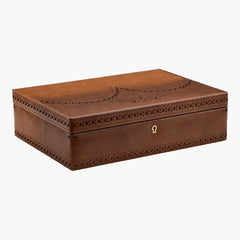 WOLF Brogue 10 Piece Watch Box
