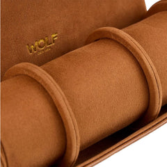 WOLF Brogue Triple Watch Roll