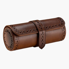 WOLF Brogue Triple Watch Roll