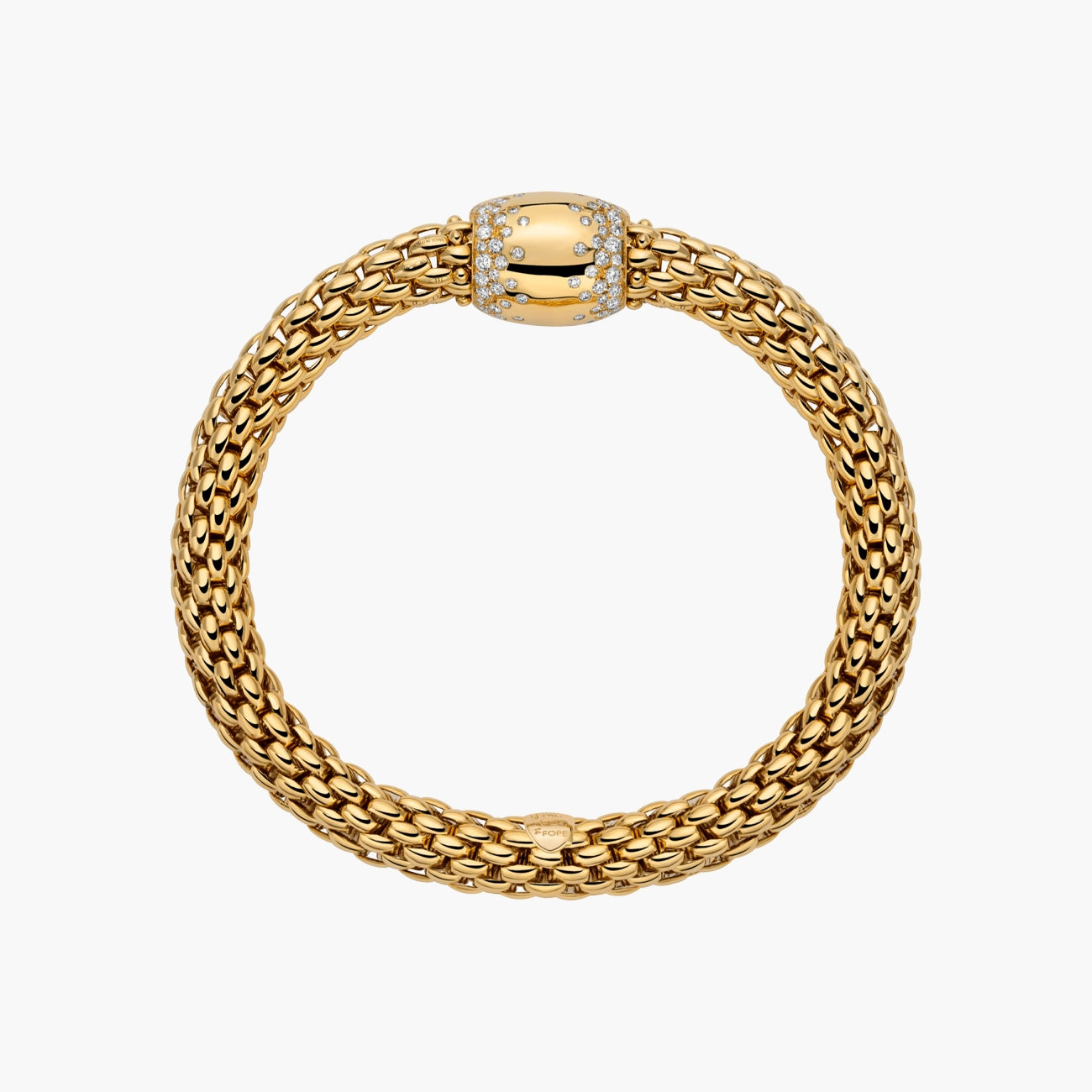 Fope Love Nest Flex'It Diamond Pavé Bracelet