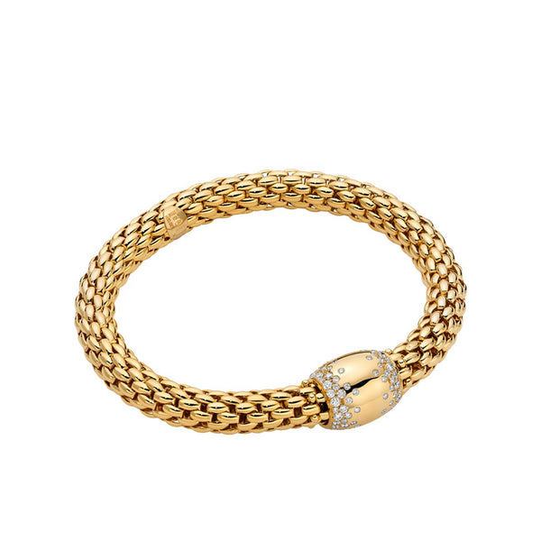 Fope Love Nest Flex'it Diamond Rondel Bracelet