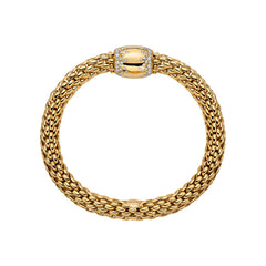 Fope Love Nest Flex'it Diamond Rondel Bracelet