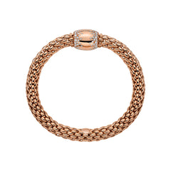 Fope Love Nest Flex'it Diamond Rondel Bracelet