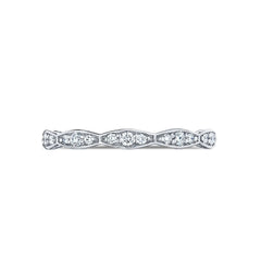 Tacori Sculpted Crescent Eternity Band