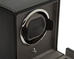 WOLF Cub Single Winder With Cover in Black