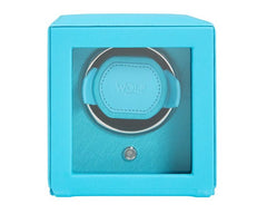 WOLF Cub Single Winder With Cover in Turquoise