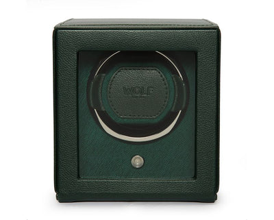 Wolf Cub Green Leather Watch Winder - Wolf product