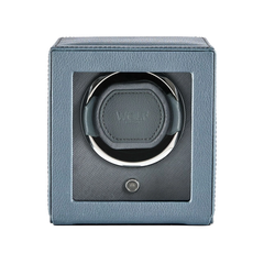 WOLF Cub Single Watch Winder with Cover in Future Gray