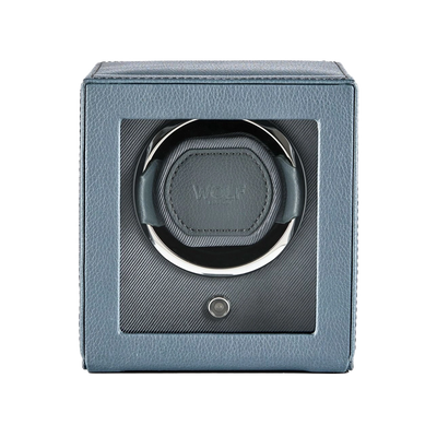 WOLF Cub Single Watch Winder with Cover in Future Gray - WOLF product