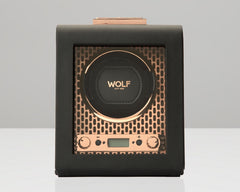 Wolf Axis Single Watch Winder in Copper